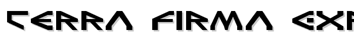 Terra Firma Expanded font